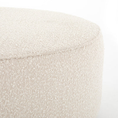 product image for Sinclair Large Round Ottoman by BD Studio 50