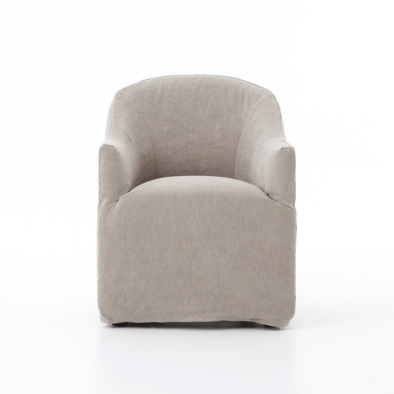 media image for Cove Dining Chair In Heather Twill Stone 294