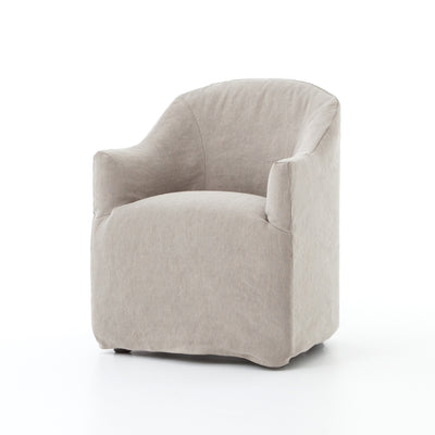 product image for Cove Dining Chair In Heather Twill Stone 35