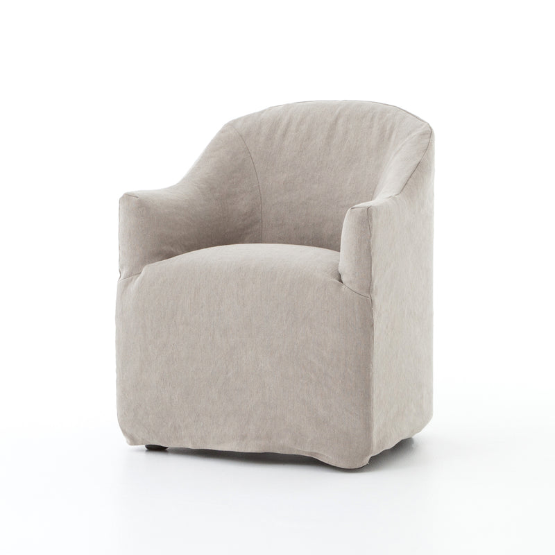 media image for Cove Dining Chair In Heather Twill Stone 262
