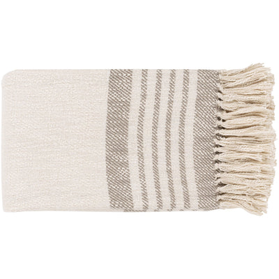 product image of Chamonix CMX-1000 Hand Woven Throw in Taupe by Surya 563