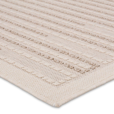 product image for Continuum Theorem Outdoor Striped Taupe Cream Rug By Jaipur Living Rug157315 2 87