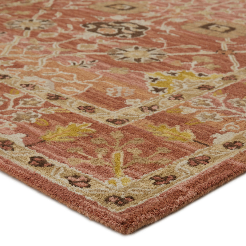 media image for ahava handmade oriental pink gold rug by jaipur living 3 253