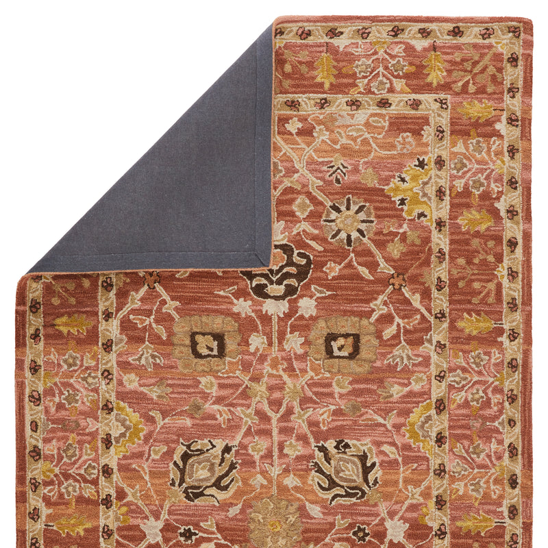 media image for ahava handmade oriental pink gold rug by jaipur living 4 238