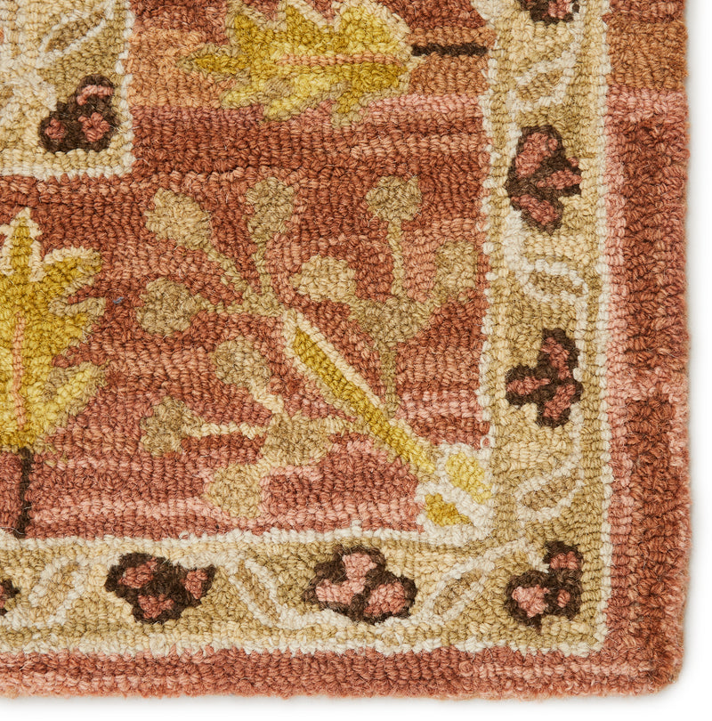 media image for ahava handmade oriental pink gold rug by jaipur living 5 21