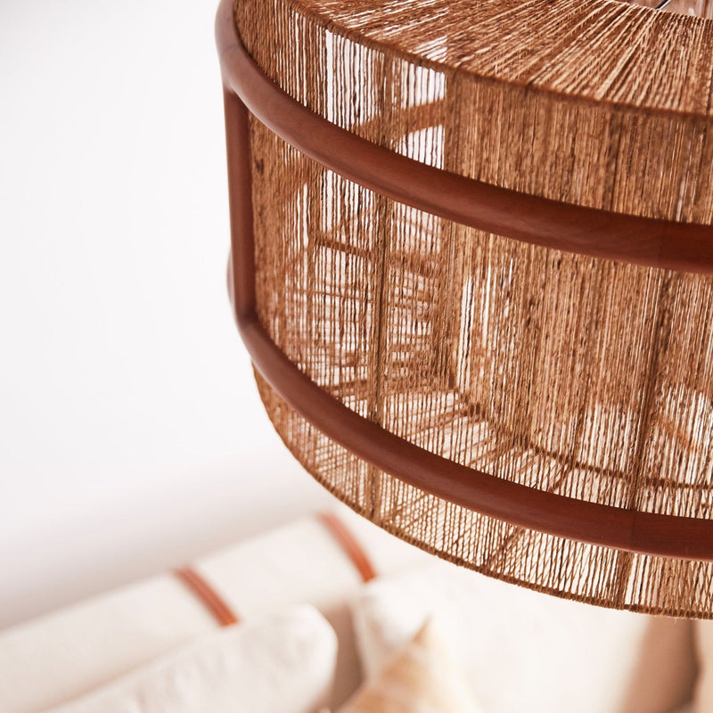 media image for wood jute chandelier by woven wjhplg na 3 262