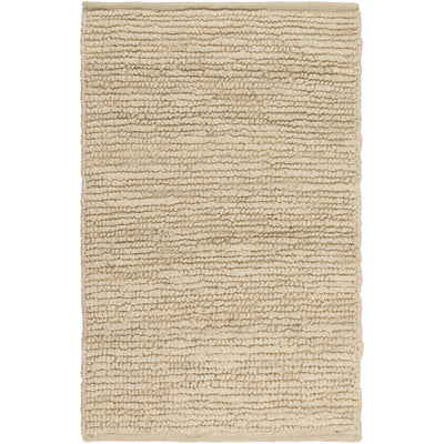product image for continental collection jute area rug in bleach by surya rugs 2 5