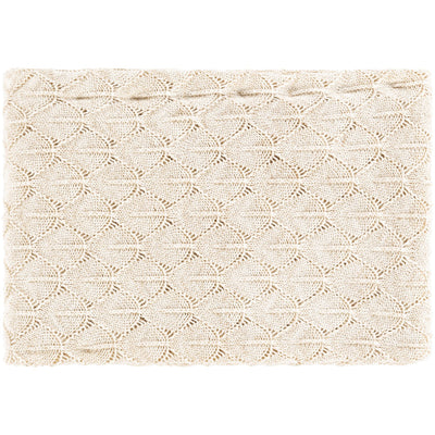 product image of Captiva CPV-1000 Knitted Throw in Champagne by Surya 513