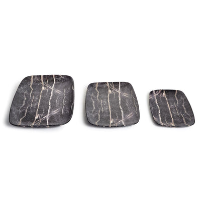 product image for Pale Moon Ebony Faux Wood Platter - Set of 3Pale Moon Ebony Faux Wood Platter - Set of 3 68