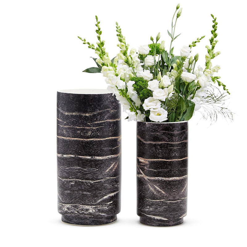 media image for  Pale Moon Ebony Faux Wood Vase 256
