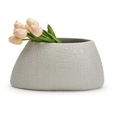 product image of Rock Shaped Vase in a Shitake Beige 549