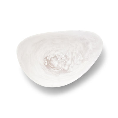 product image for archipelago white cloud marbleized organic shaped bowl 2 52