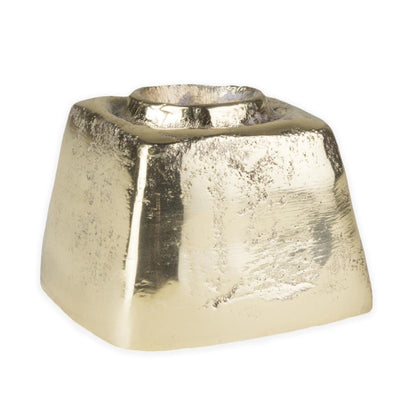 product image of Rough Cast Taper Block Candle Holder 541