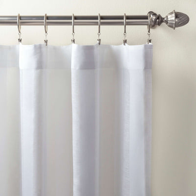 product image of striped sheer white curtain panel by annie selke pc2418 pnl108 1 542