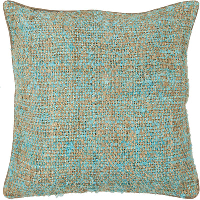 product image of silk pillow in blue natural design by chandra rugs 1 575