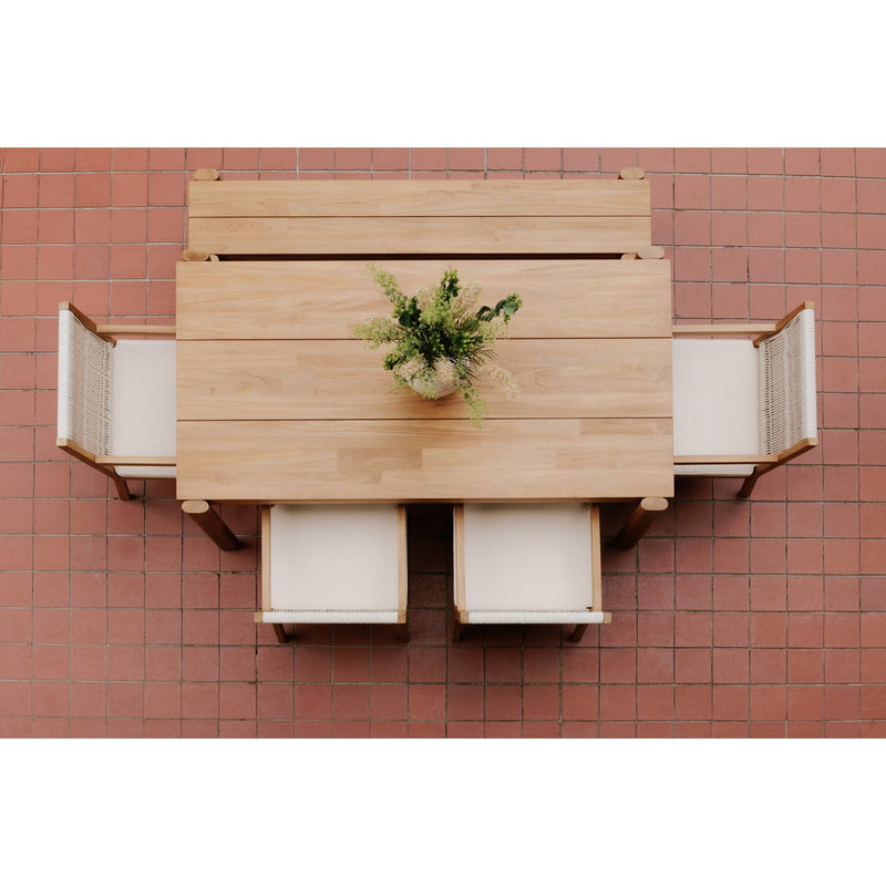 media image for tempo outdoor dining bench 6 230