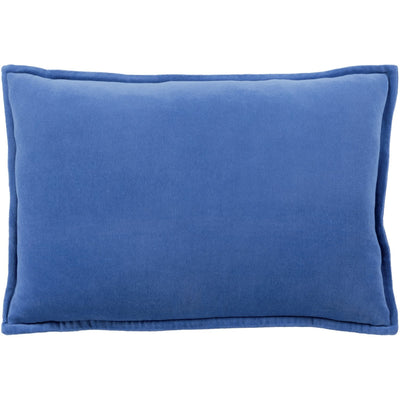 product image of Cotton Velvet CV-014 Velvet Pillow in Dark Blue by Surya 56