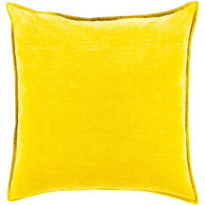 product image for cotton velvet velvet pillow in mustard by surya 2 5