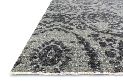product image for Cyrus Hand Knotted Grey/Indigo Rug 2 39