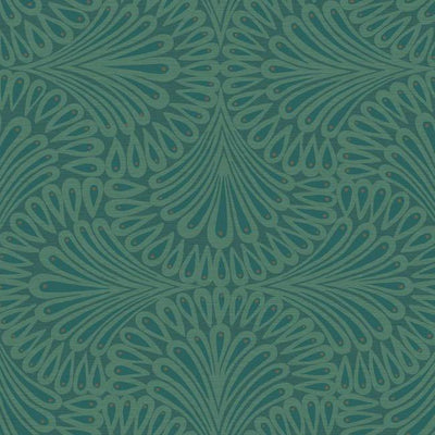 product image for Cabaret Wallpaper in Blues from the Deco Collection by Antonina Vella for York Wallcoverings 33