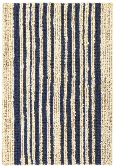 product image of calder stripe navy woven jute rug by dash albert da1901 912 1 56