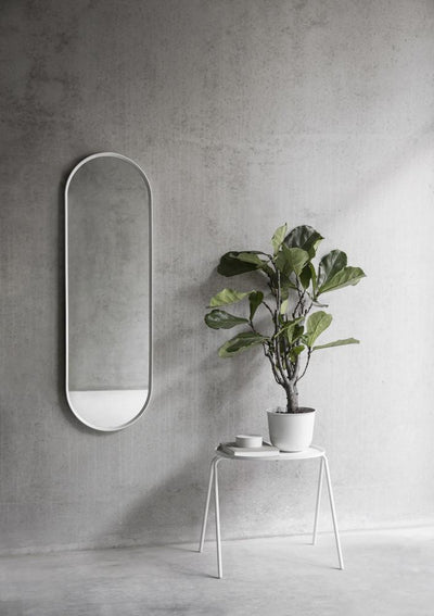 product image for Oval Wall Mirror in Black design by Menu 36