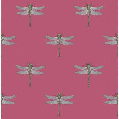 product image for Catalina Wallpaper in Pink and Green from the Tortuga Collection by Seabrook Wallcoverings 46