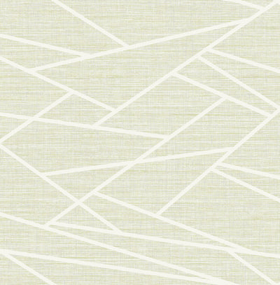 product image for Cecita Puzzle Wallpaper in Green from the Lugano Collection by Seabrook Wallcoverings 45