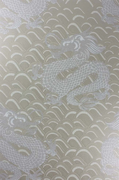 product image for Celestial Dragon Wallpaper in Metallic Gold by Matthew Williamson for Osborne & Little 58