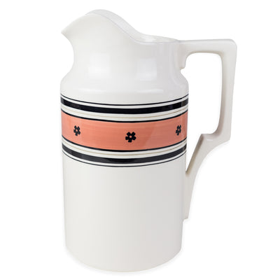 product image for hand painted still life pitcher in pink design by sir madam 1 73