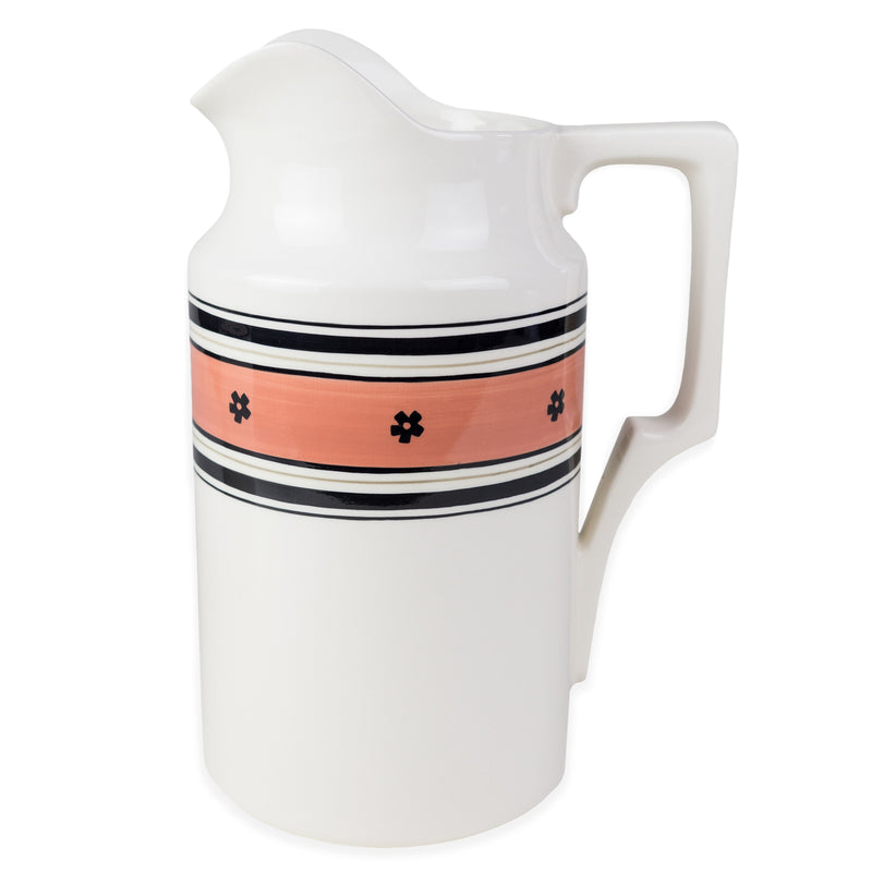 media image for hand painted still life pitcher in pink design by sir madam 1 293