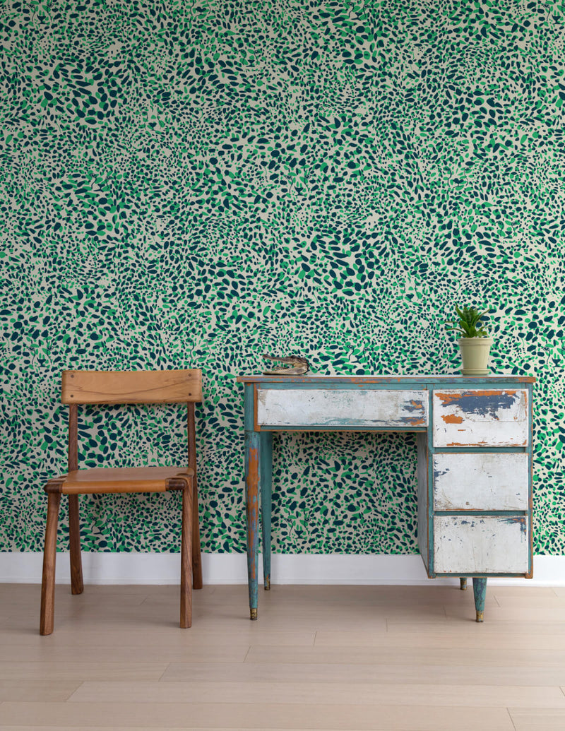 media image for Cheetah Vision Wallpaper in Grassland design by Aimee Wilder 255