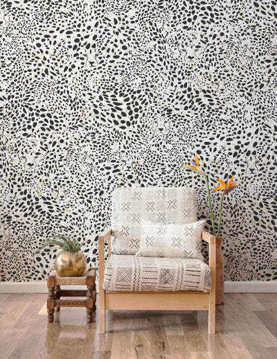 product image for Cheetah Vision Wallpaper in Haze design by Aimee Wilder 21