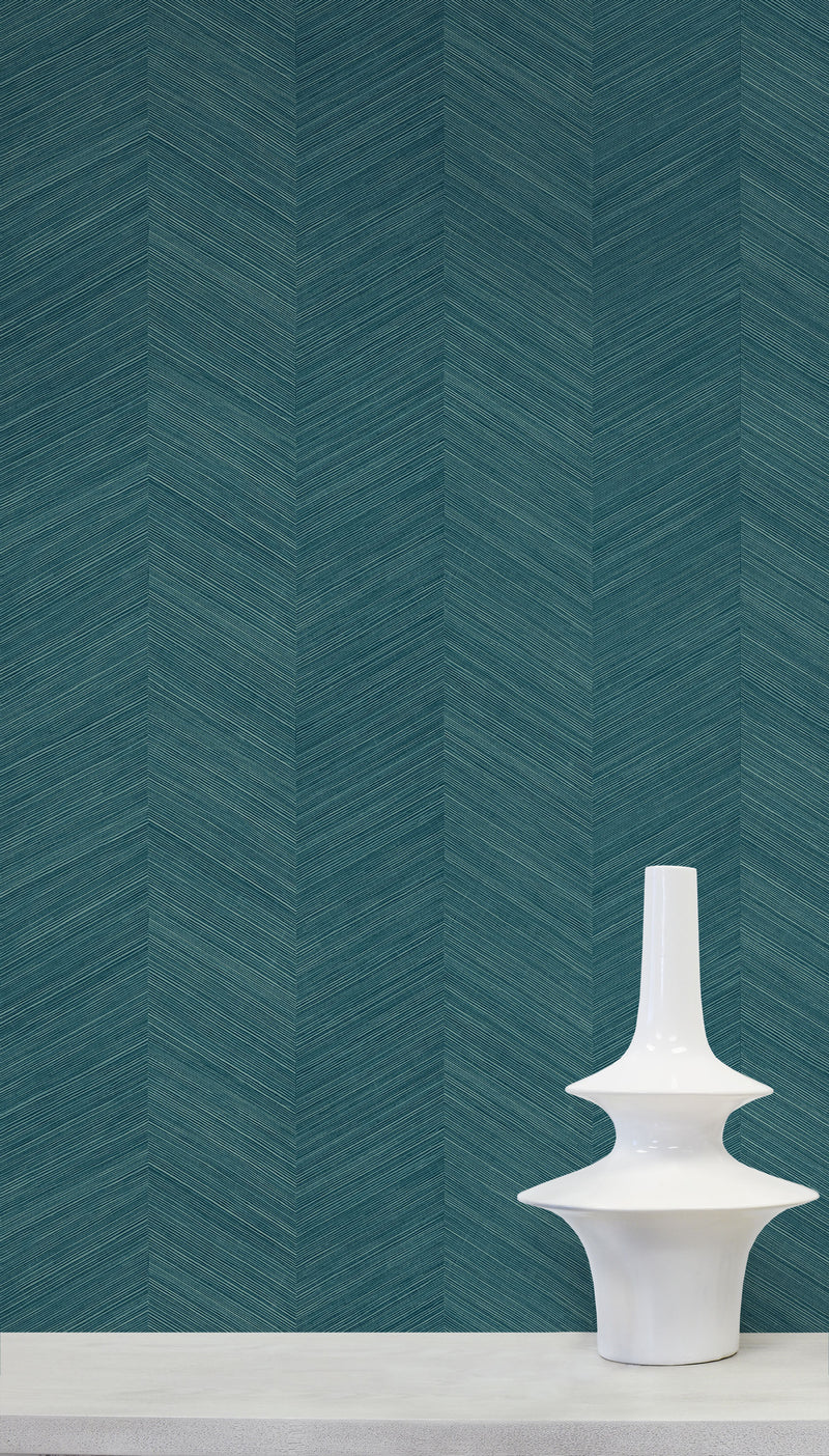 media image for Chevy Hemp Wallpaper in Palmetto from the More Textures Collection by Seabrook Wallcoverings 279