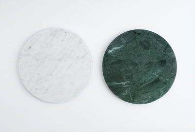 product image for Circle Marble Platter in Green design by FS Objects 97