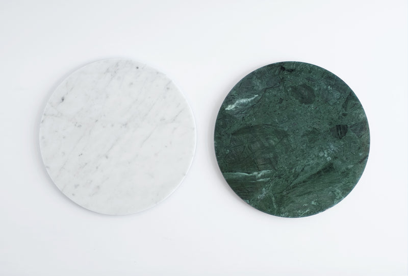 media image for Circle Marble Platter in Green design by FS Objects 257