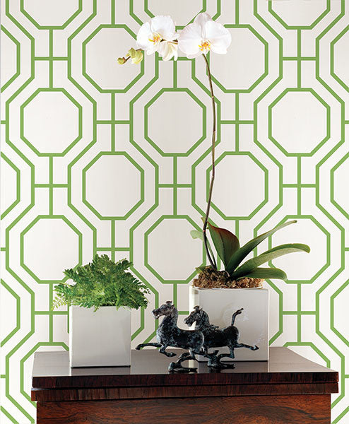 media image for Circuit Modern Ironwork Wallpaper from the Symetrie Collection by Brewster Home Fashions 269