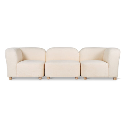 product image for Circuit Modular 3 Piece Sofa by Gus Modern 80