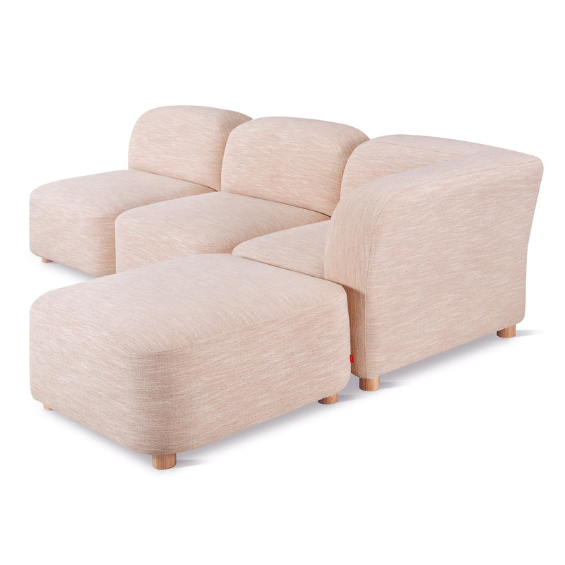 media image for Circuit Modular 4 Piece Sectional by Gus Modern 22