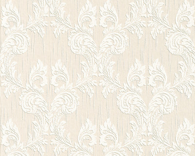 product image of Classic Baroque Wallpaper in Cream and Beige design by BD Wall 553