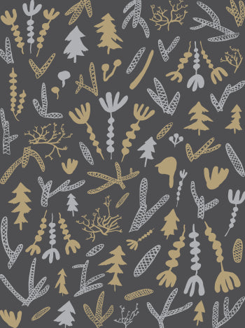 product image for Cle Elum Wallpaper in Charcoal, Silver, and Gold design by Thatcher Studio 98