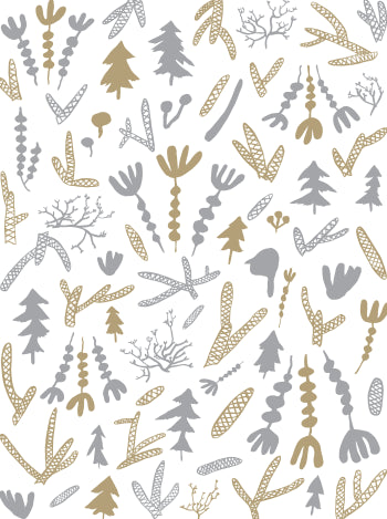 product image for Cle Elum Wallpaper in Cream, Silver, and Gold design by Thatcher Studio 77
