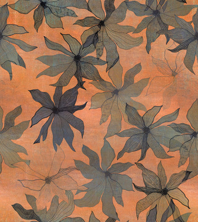 product image of Clematis Wallpaper in Sunset 570