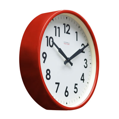 product image for Factory Red Numbers Clock 48