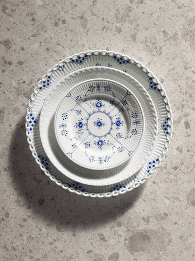 product image for blue fluted plain serveware by new royal copenhagen 1016759 14 94