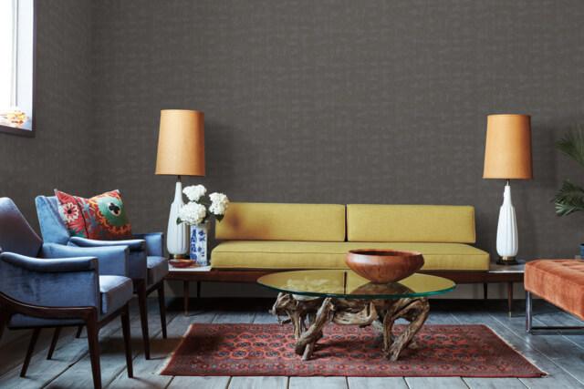 media image for Conservation Wallpaper in Stone from the Moderne Collection by Stacy Garcia for York Wallcoverings 23