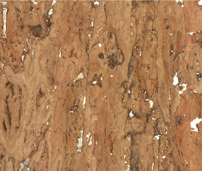 product image of Cork Wallpaper in Fawn and Silver from the Elemental Collection by Burke Decor 536