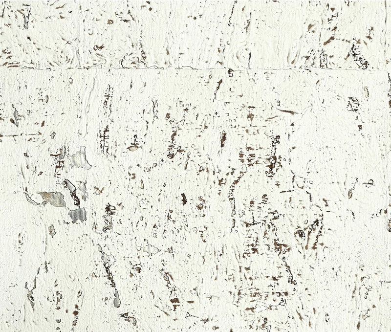 media image for Cork Wallpaper in White and Silver from the Elemental Collection by Burke Decor 281