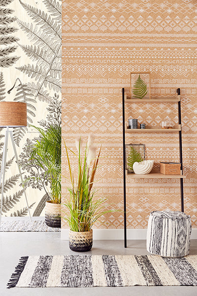 product image for Cork Craft White Wall Mural by Eijffinger for Brewster Home Fashions 85
