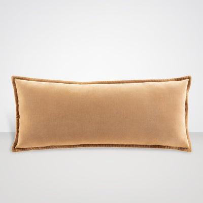 product image for cotton velvet lumbar pillow by surya 10 24